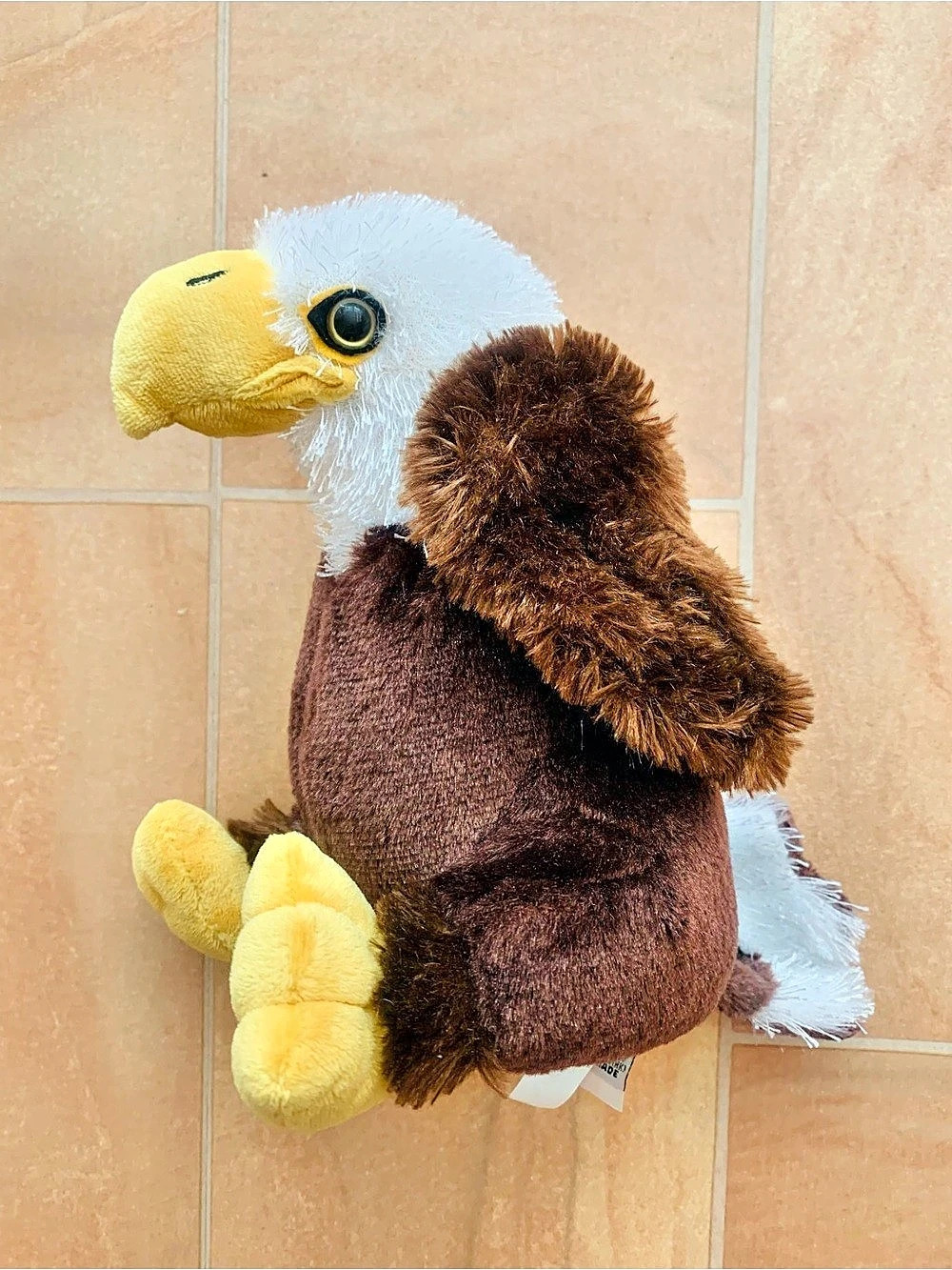 Webkinz Ganz Bald Eagle Bird HM214 Plush Stuffed Animal